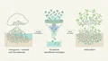 Enabling mangrove restoration by AI-tailored microbiome fortification — research illustration